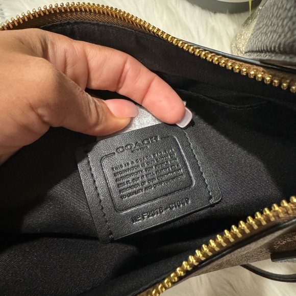 🤎COACH C1649 Ellie File Bag Signature Shoulder bag - Picture 10 of 13